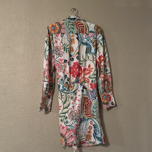 Colorful wrap dress large - Picture 4 of 4